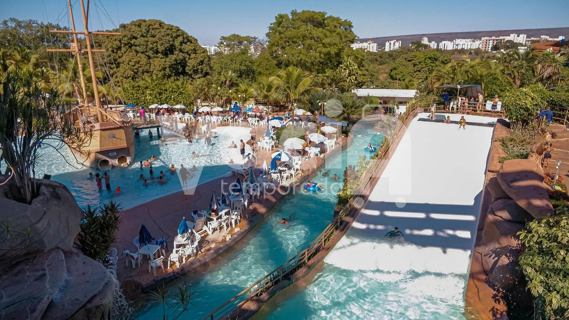 Apartamento Spazzio Diroma C/Acesso Diroma Acqua Park!! Caldas Novas